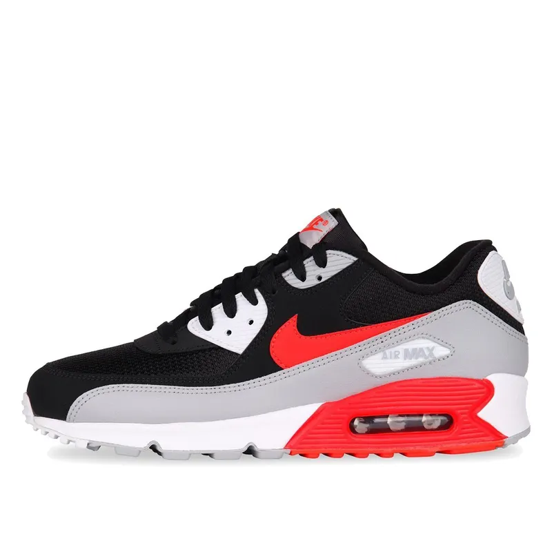Nike Air Max 90 Black Bright Crimson (AJ1285-012)