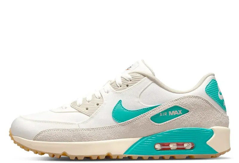 Nike Air Max 90 G Golf White Gray Blue (DO6492-141)