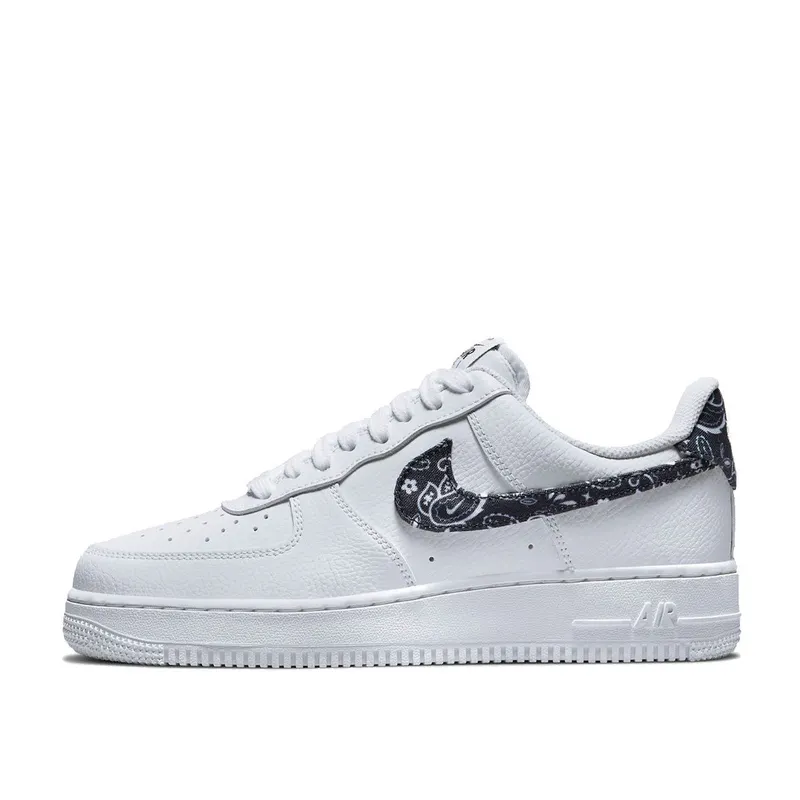 Nike WMNS Air Force 1 Low 07 Essential White Black Paisley (DH4406-101)