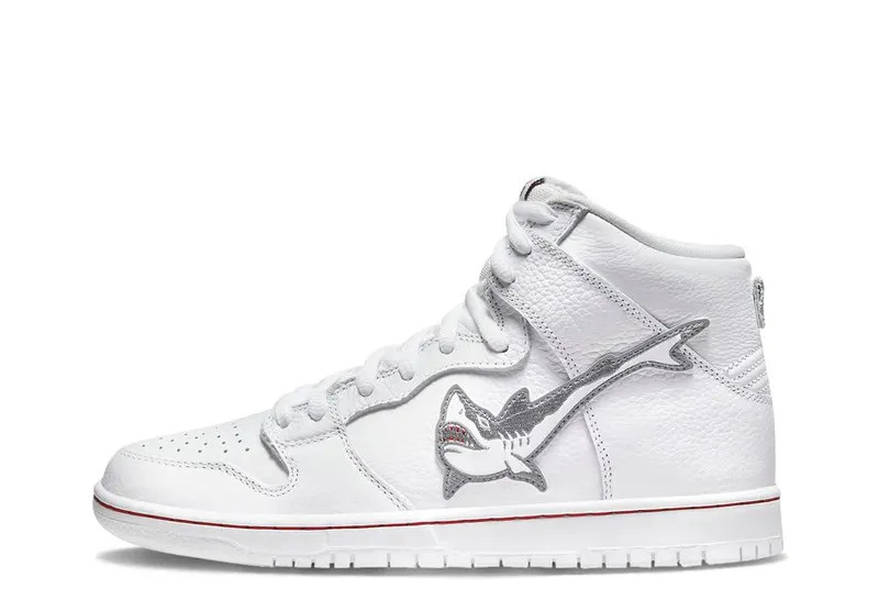 Nike x Oski SB Dunk High Great White Shark (DC8908-105)