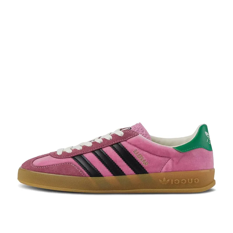 Adidas WMNS x Gucci Gazelle Original GG Beige Pink (707864 9STU0 5960)