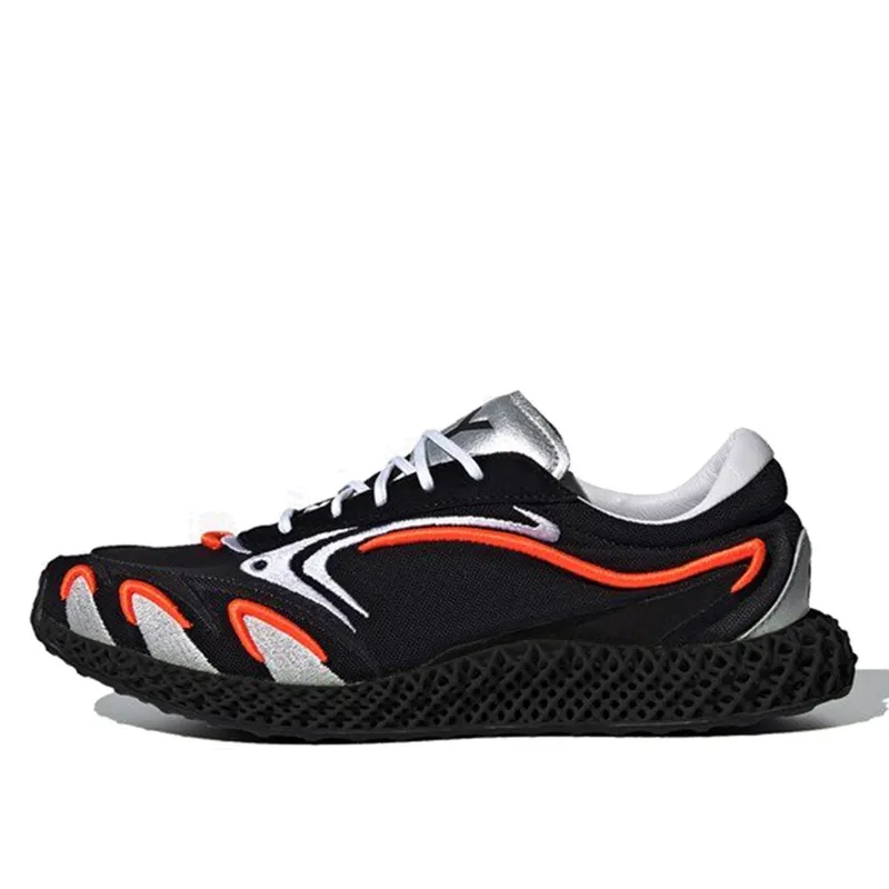 Adidas Y-3 Runner 4D Black Solar Orange (FU9208)