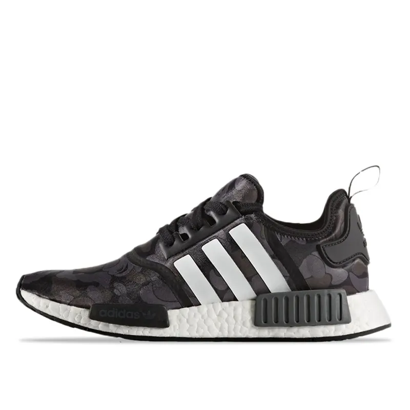 Adidas x Bape NMD R1 Black Camo (BA7325)