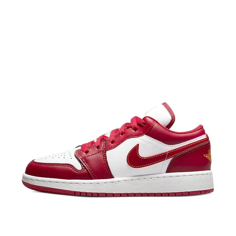 Air Jordan 1 Low Cardinal Red (GS) (553560-607)
