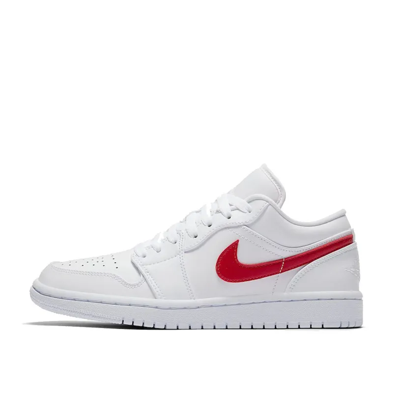 Air Jordan 1 WMNS Low White University Red (AO9944-161)