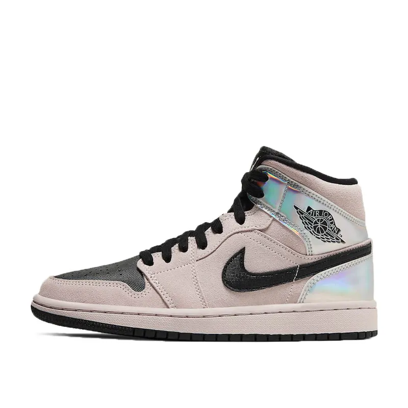 Air Jordan 1 WMNS Mid Dirty Powder Iridescent (BQ6472-602)