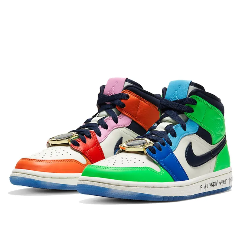 Air Jordan 1 WMNS Mid SE Fearless Melody Ehsani (CQ7629-100)