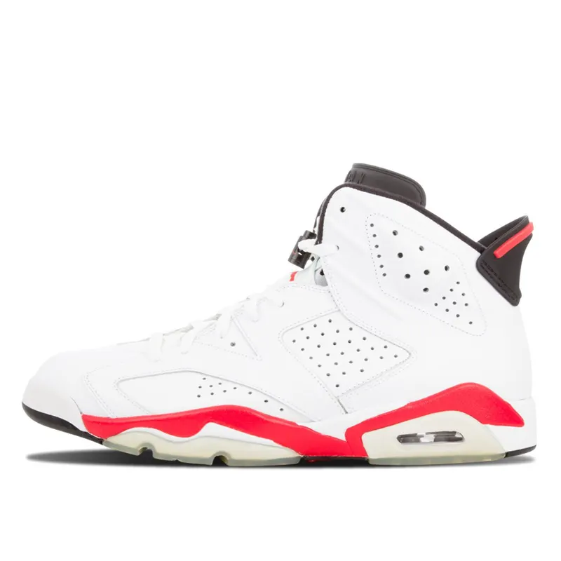 Air Jordan 6 Infrared Pack White (384664-103)
