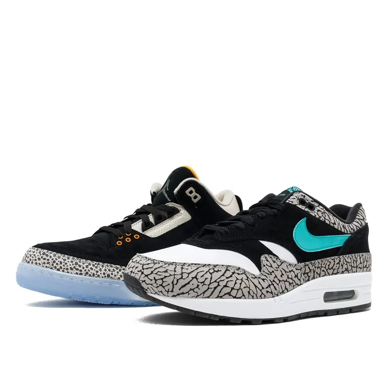 Atmos x Air Jordan 3 x Nike Air Max 1 Elephant Pack (923098-900)