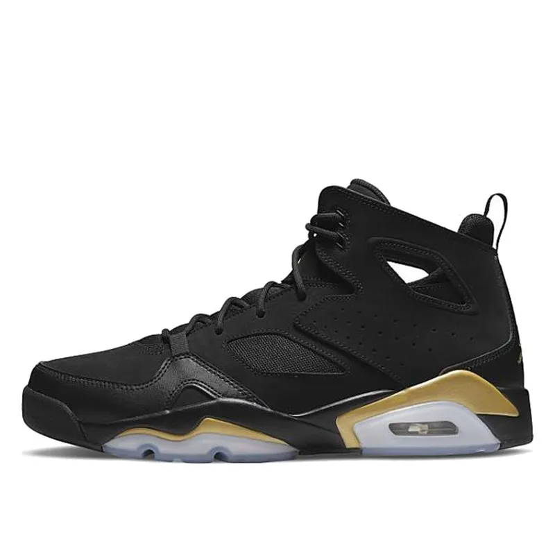 Air Jordan Flight Club 91 Black Metallic Gold (DC7329-007)