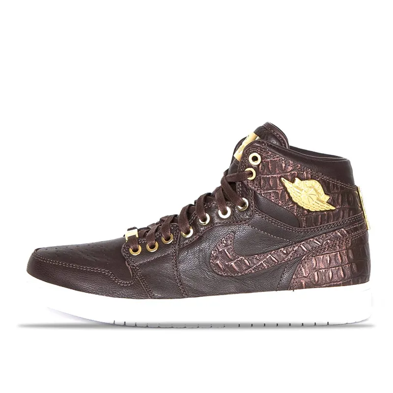 Air Jordan Nike AJ I 1 Retro Pinnacle Baroque Brown (705075-205)