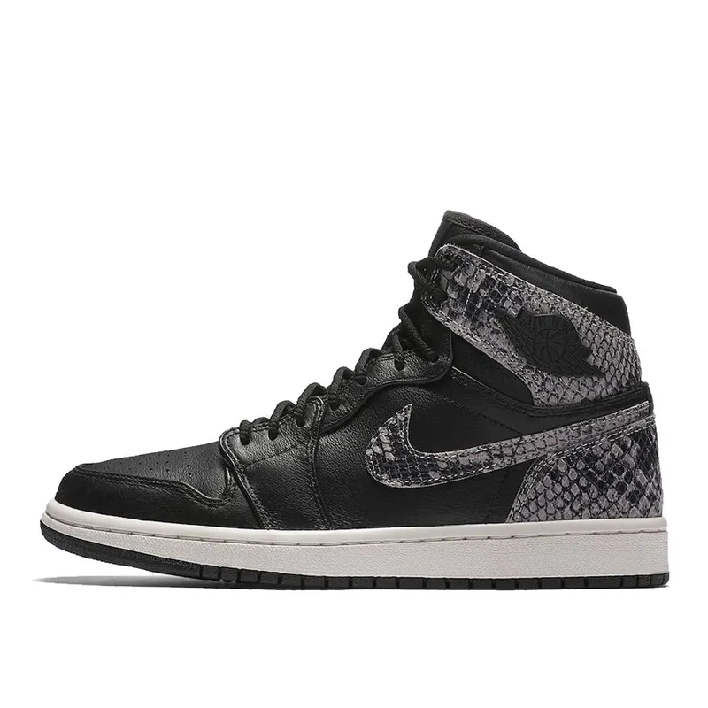 Air Jordan WMNS1 Retro High Black Snake (AH7389-014)