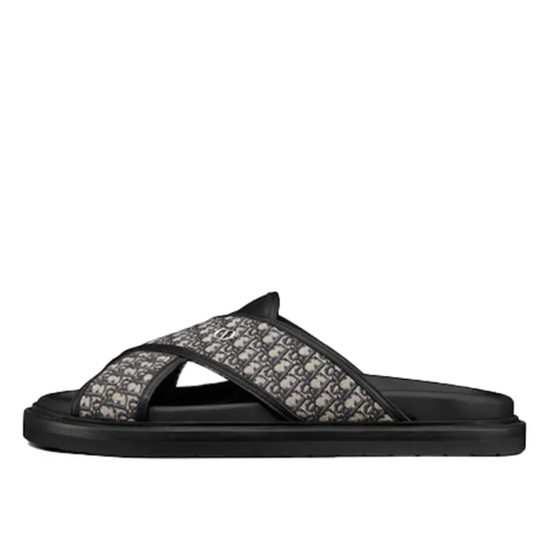 Dior Aqua Sandal Oblique Jacquard (3SA093ZGM_H961)