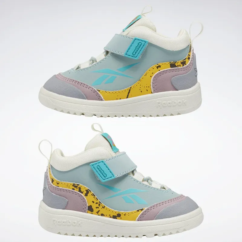 Reebok Weebok Storm X Schoenen Seaside Grey / Always Yellow / Classic Teal
