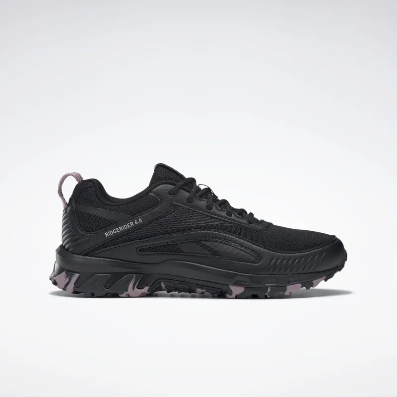 Reebok Ridgerider 6 Schoenen Core Black / Pure Grey 3 / Infused Lilac