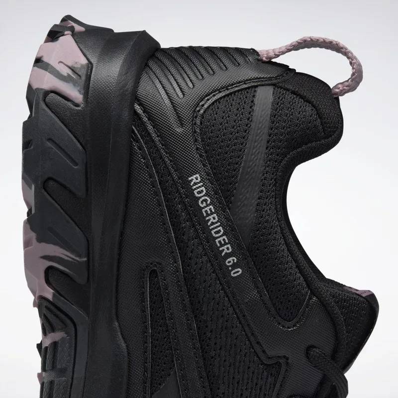 Reebok Ridgerider 6 Schoenen Core Black / Pure Grey 3 / Infused Lilac
