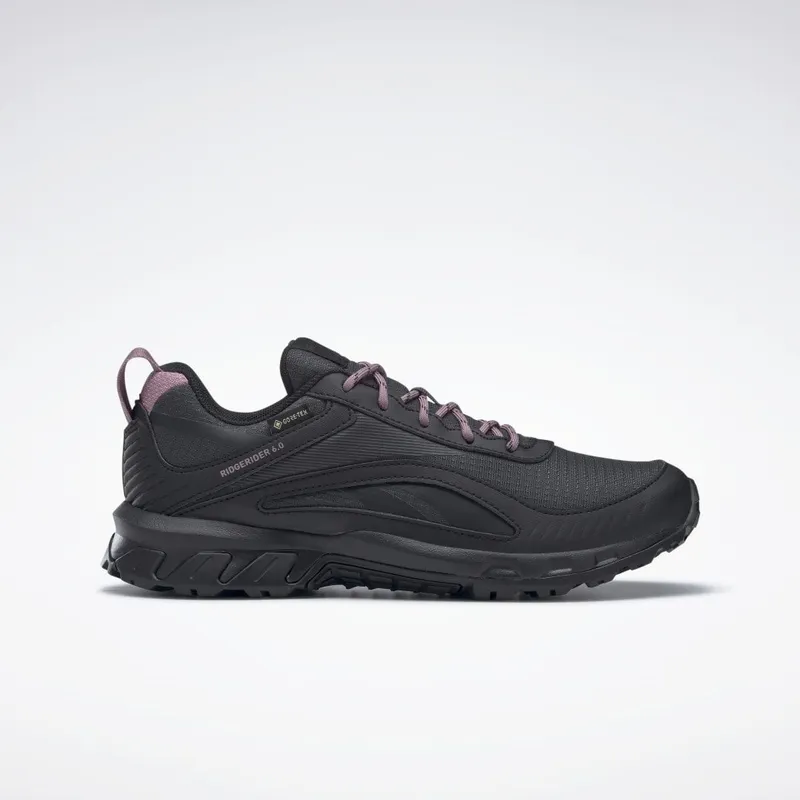 Reebok Ridgerider 6 Gore-Tex Schoenen Core Black / Pure Grey 8 / Infused Lilac