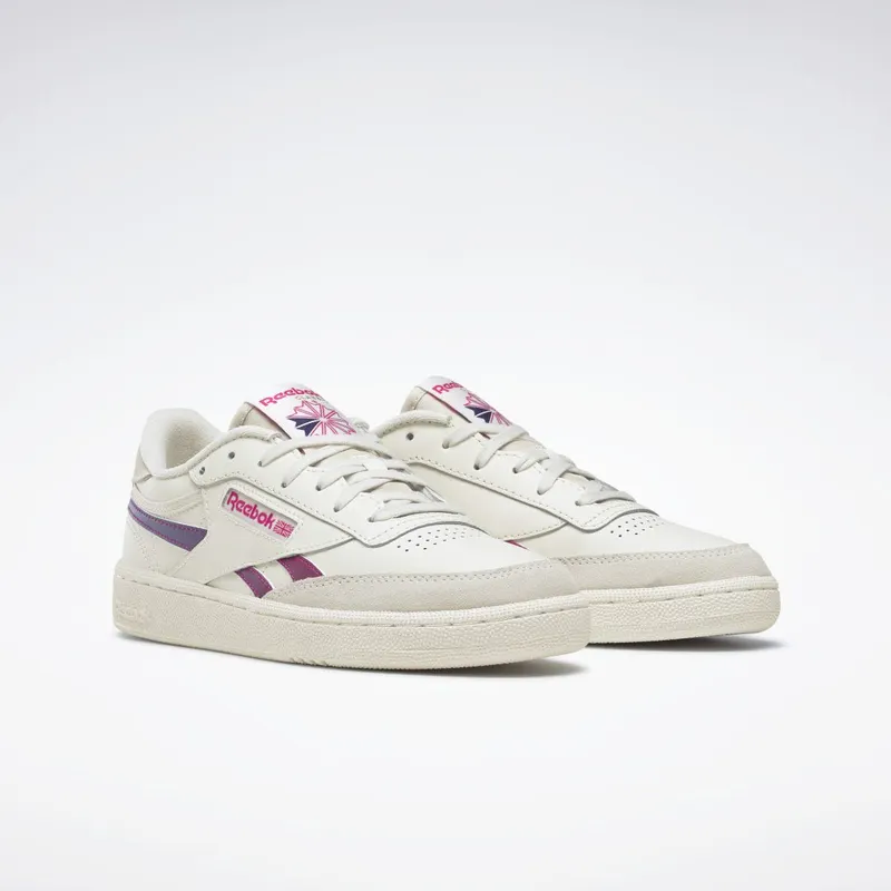 Reebok Club C Revenge Schoenen Chalk / Proud Pink / Bold Purple