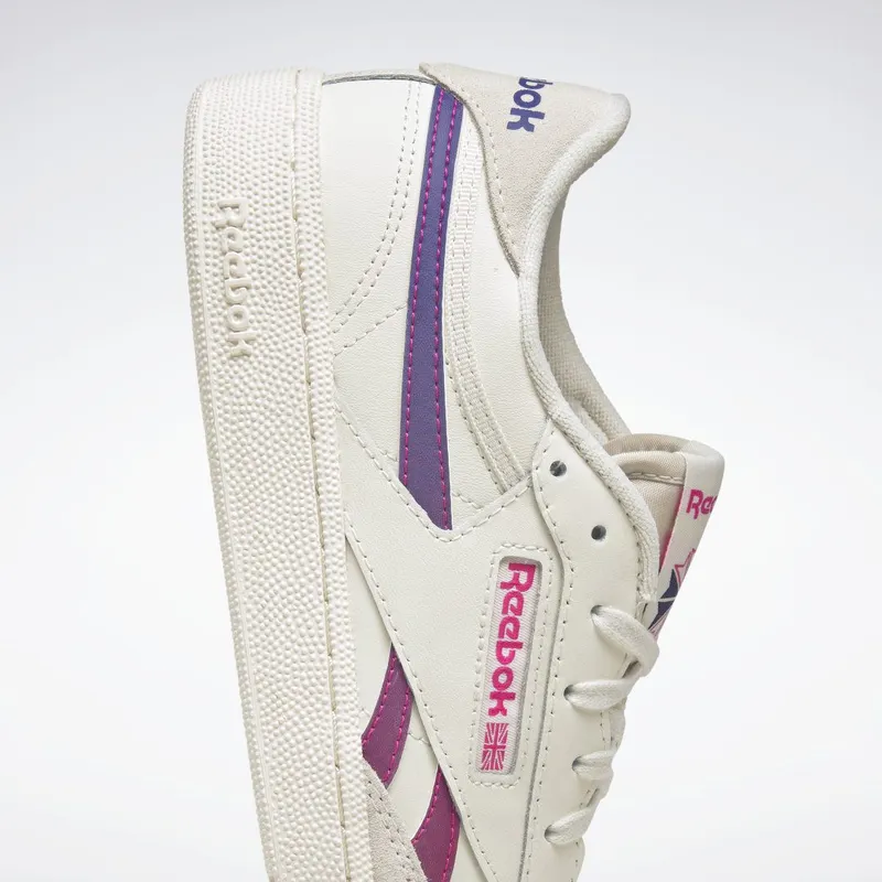 Reebok Club C Revenge Schoenen Chalk / Proud Pink / Bold Purple