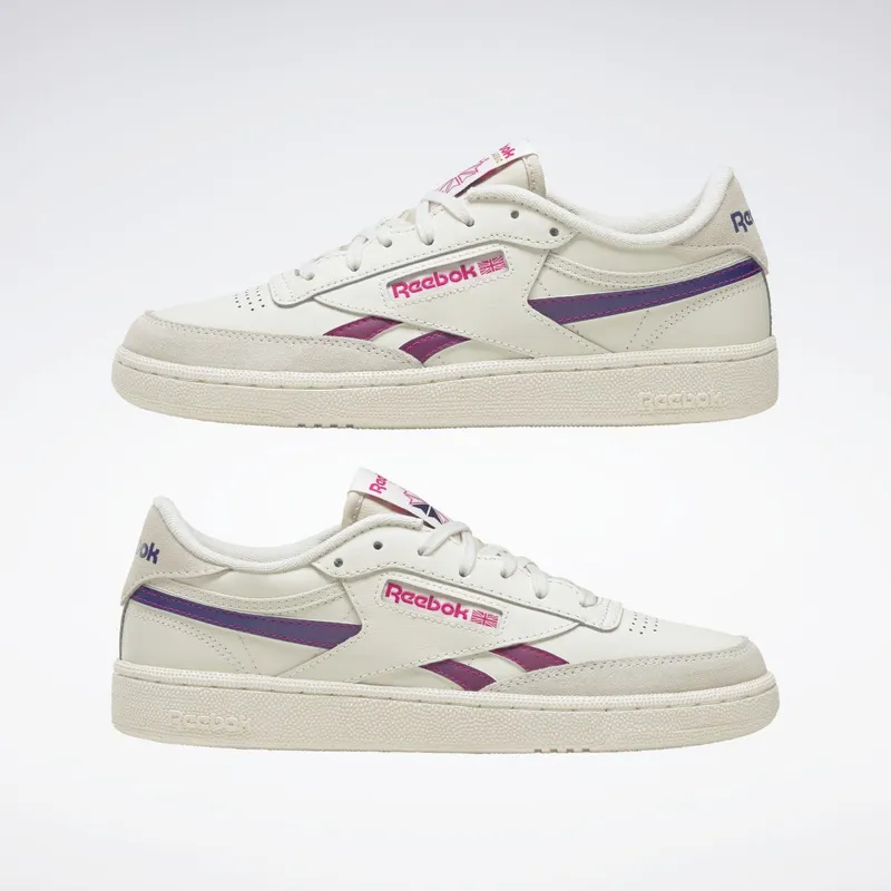 Reebok Club C Revenge Schoenen Chalk / Proud Pink / Bold Purple