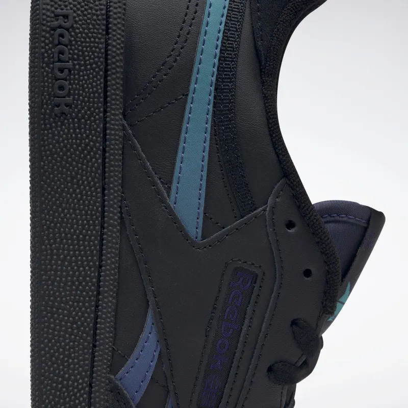 Reebok Club C Revenge Schoenen Core Black / Bold Purple / Classic Teal