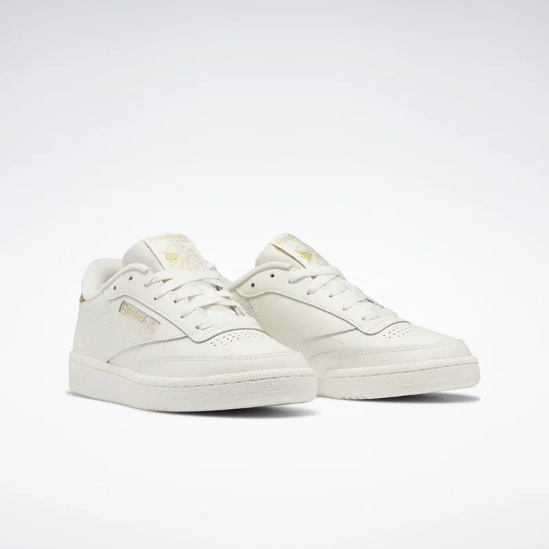 Reebok Club C 85 Schoenen Chalk / Sahara / Gold Metallic