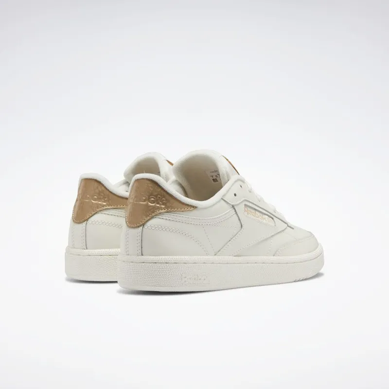 Reebok Club C 85 Schoenen Chalk / Sahara / Gold Metallic