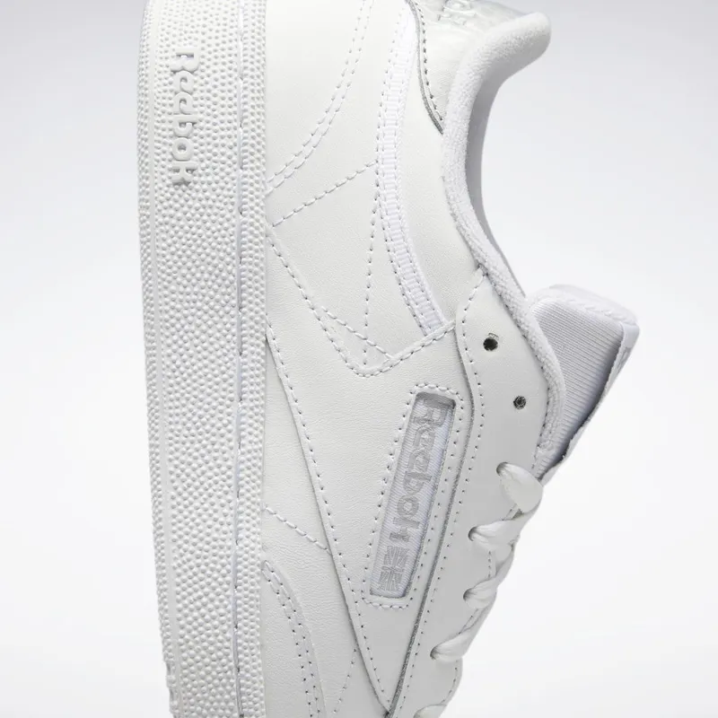 Reebok Club C 85 Schoenen Cloud White / Pure Grey 3 / Silver Metallic