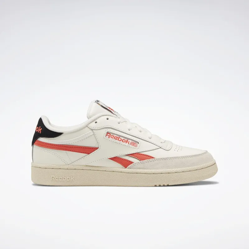 Reebok Club C Revenge Schoenen Chalk / Semi Orange Flare / Core Black