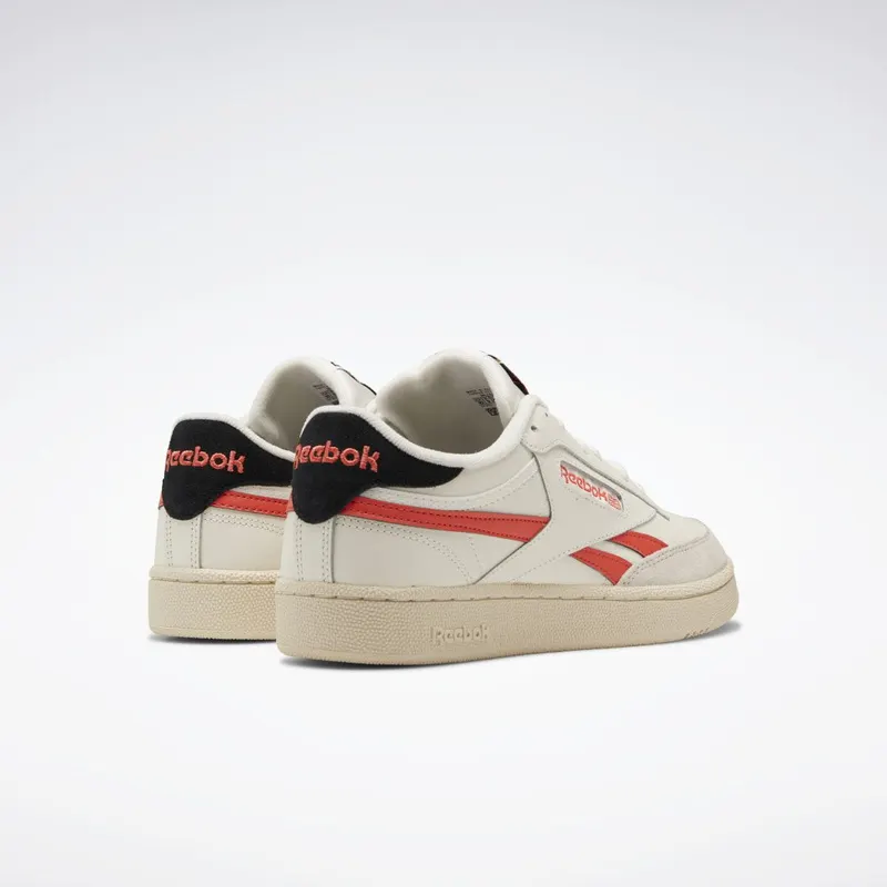 Reebok Club C Revenge Schoenen Chalk / Semi Orange Flare / Core Black