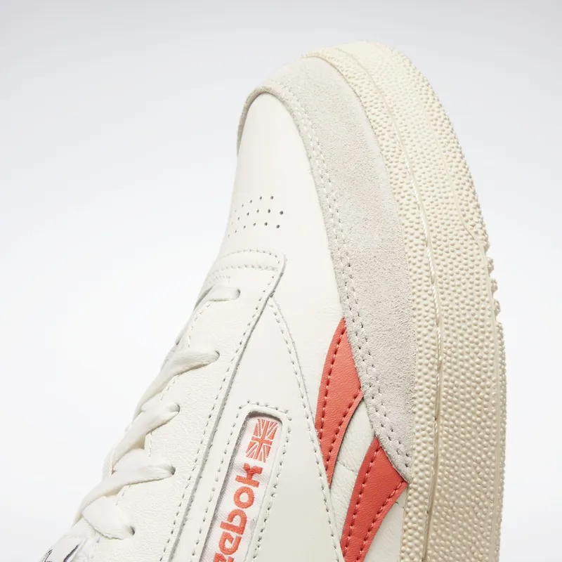 Reebok Club C Revenge Schoenen Chalk / Semi Orange Flare / Core Black