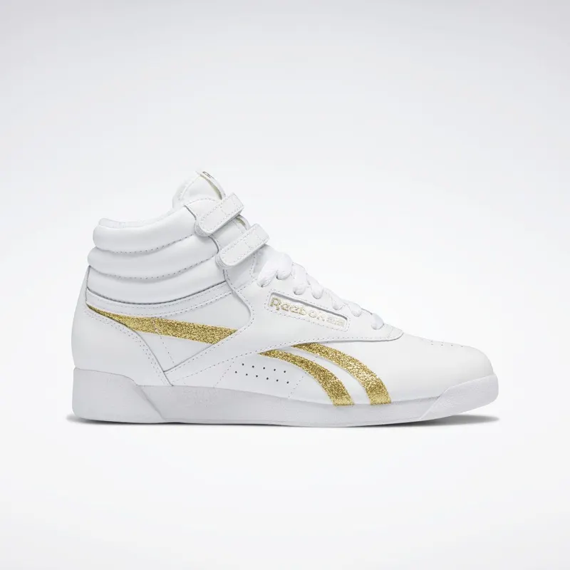 Reebok F/S Hi Schoenen Cloud White / Cloud White / Gold Metallic
