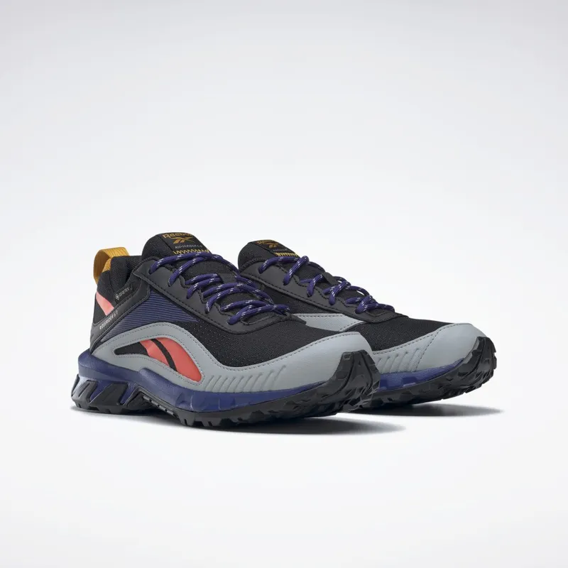 Reebok Ridgerider 6 Gore-Tex Schoenen Core Black / Bold Purple / Orange Flare
