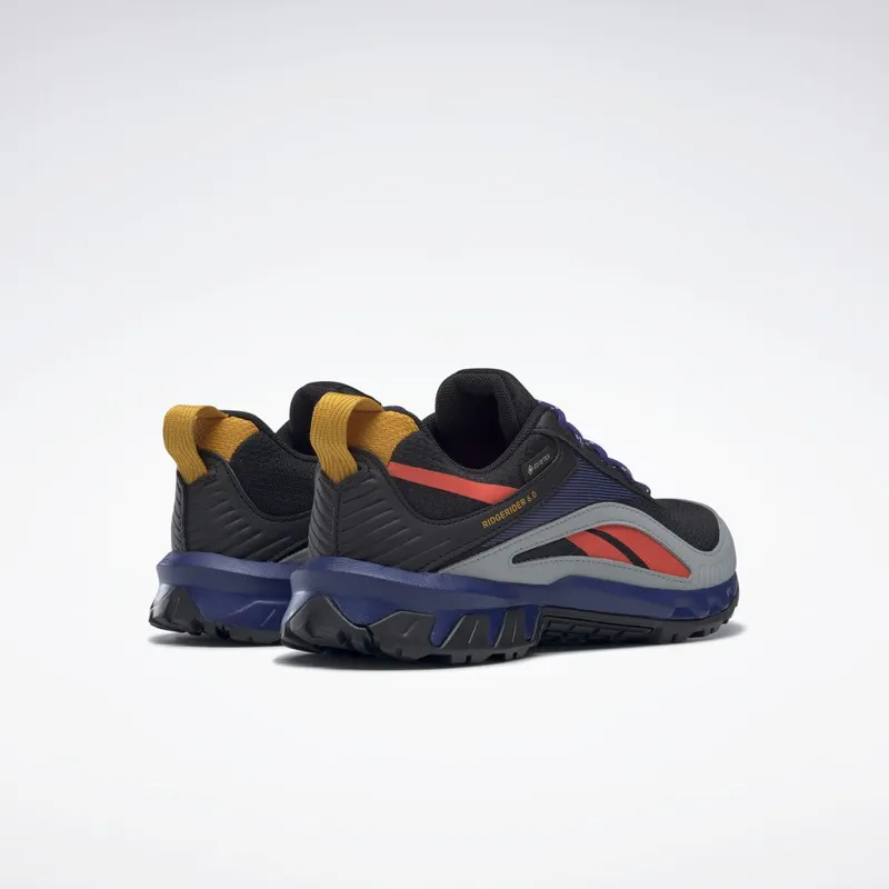 Reebok Ridgerider 6 Gore-Tex Schoenen Core Black / Bold Purple / Orange Flare