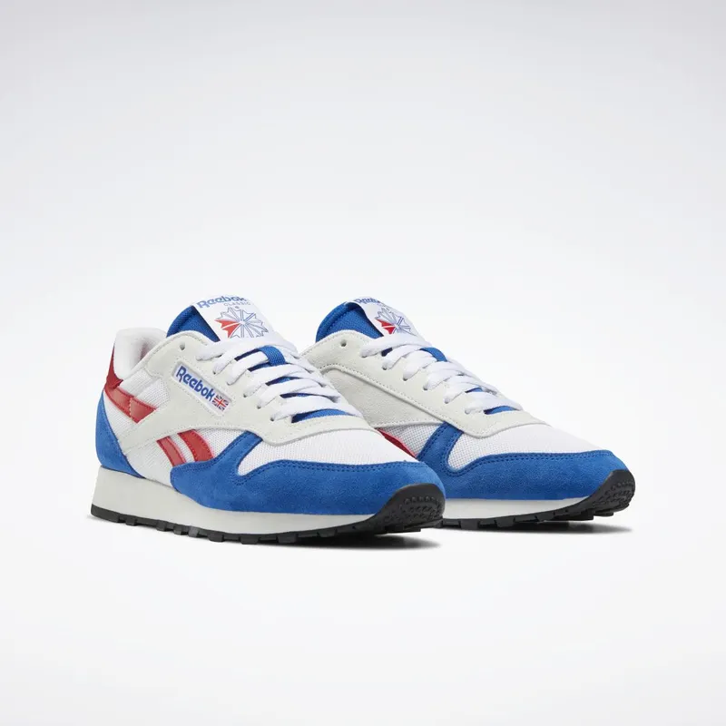 Reebok Classic Leather Make It Yours Schoenen Vector Blue / Cloud White / Vector Red