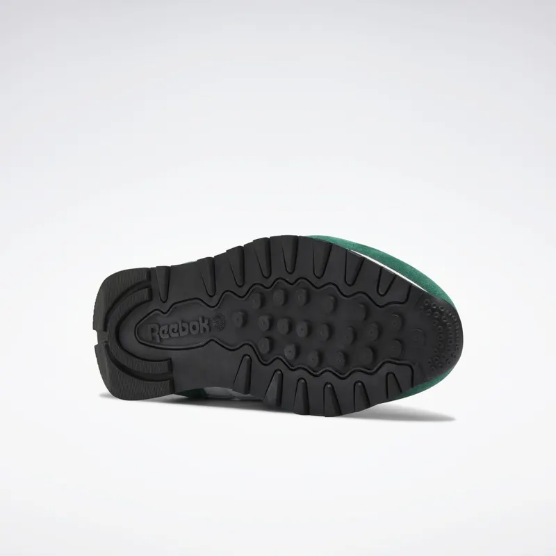 Reebok Classic Leather Make It Yours Schoenen Dark Green / Cloud White / Classic Cobalt