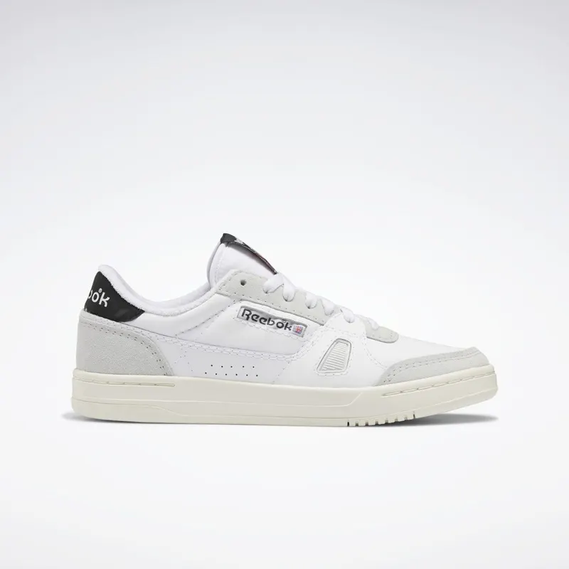 Reebok LT Court Schoenen Cloud White / Core Black / Pure Grey 2