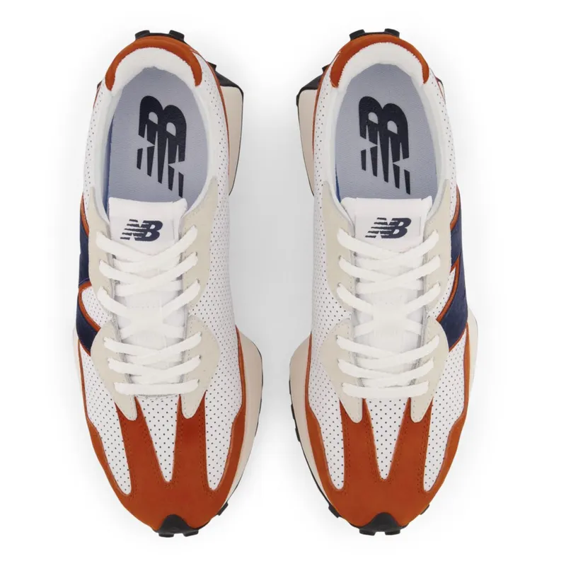 New Balance 327 White Natural Indigo (MS327PR)