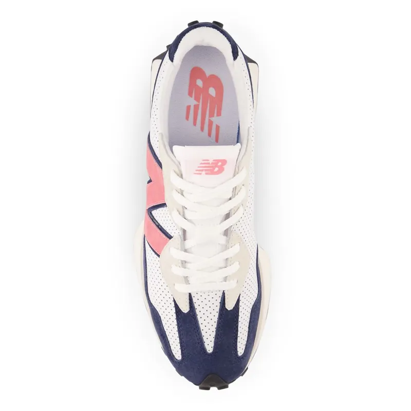 New Balance 327 White Natural Pink (MS327PW)