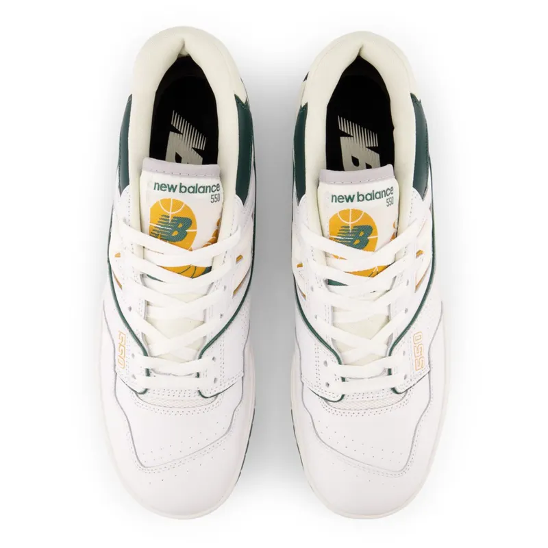 New Balance 550 White Nightwatch Green (BB550PWC)