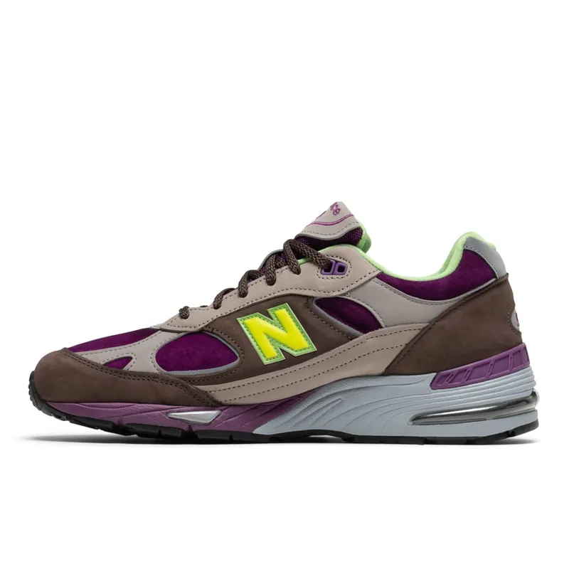 New Balance 991 Stray Rats Brown Purple (M991SRG)