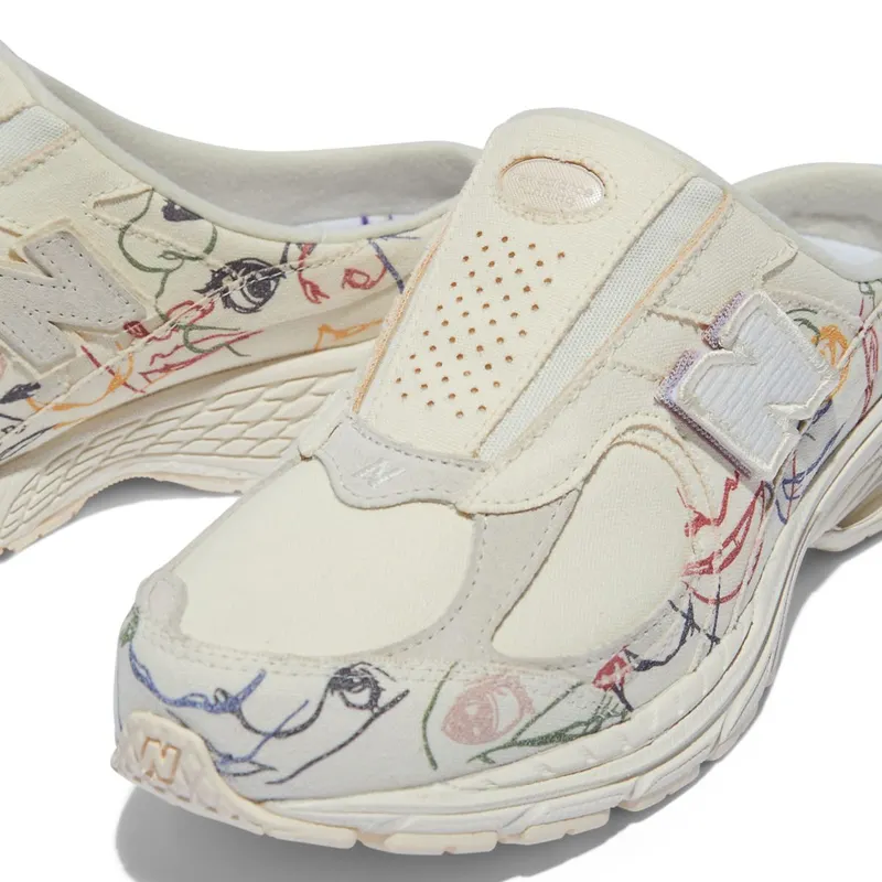 New Balance x Bryant Giles 2002R Mule White (M2002RM1)