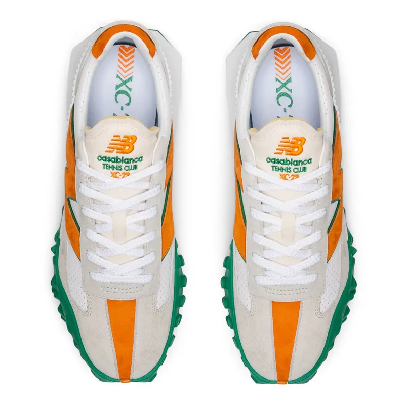 New Balance x Casablanca XC-72 Persimmon Orange Jolly Green (UXC72CBD)