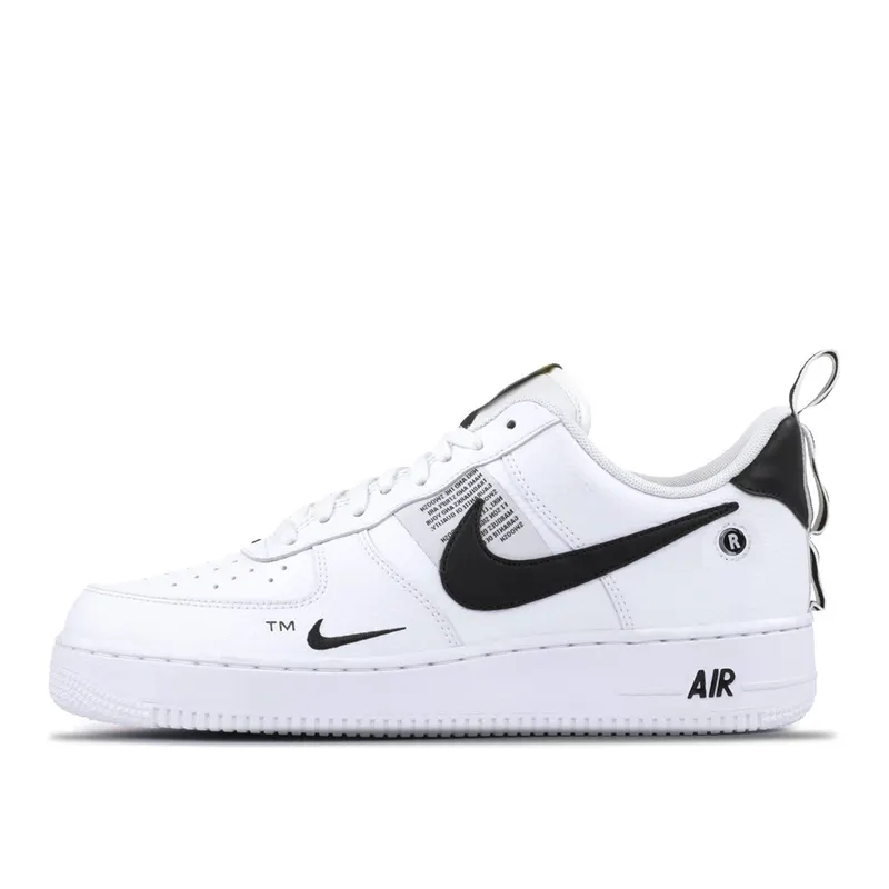 Nike Air Force 1 LV8 White Black Utlity (GS) (AR1708-100)