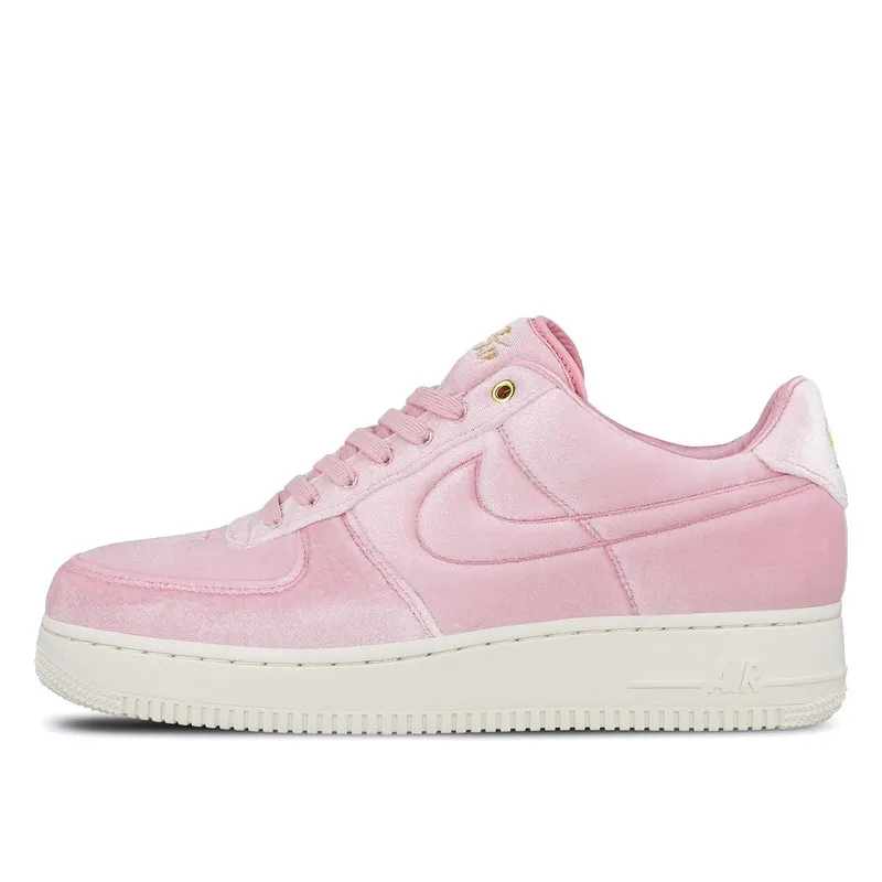 Nike Air Force 1 Low Premium 3 Velour Pink Rise (AT4144-600)