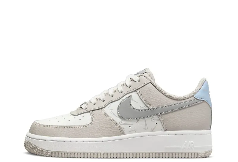 Nike Air Force 1 Low Reflective Mini Swoosh Grey (DR7857-101)