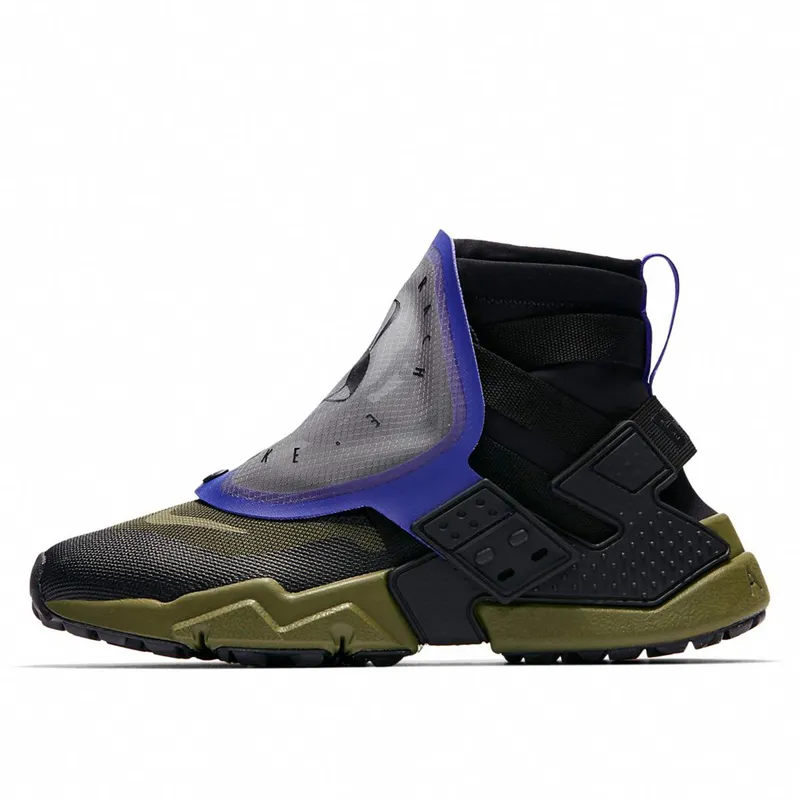 Nike Air Huarache Gripp Black Olive Canvas (AT0298-001)