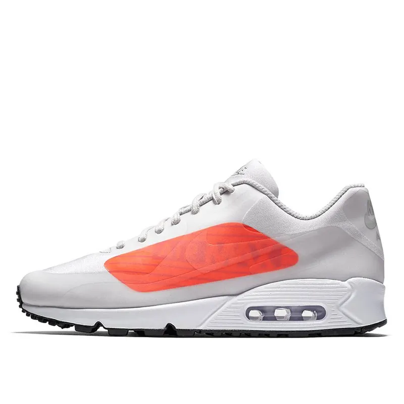 Nike Air Max 90 NS GPX Lab Neutral grey/Bright Crimson Big Logo (AJ7182-001)