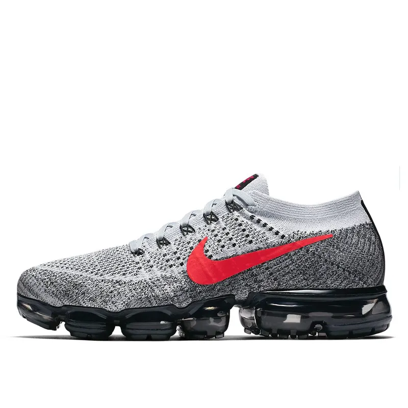 Nike Air Vapormax Flyknit Anthracite Black Red (849558-020)