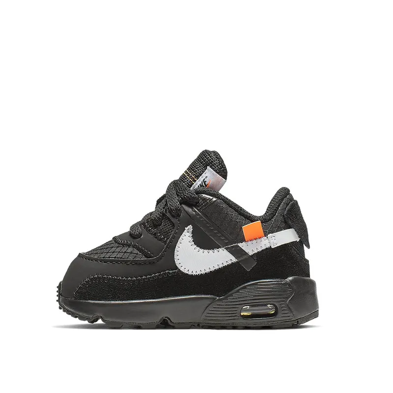 Nike x Off White Air Max 90 Black (Toddler) (BV0852-001)